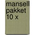 Mansell pakket 10 x