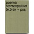 Poema Sterrenpakket 5x5 ex + PoS
