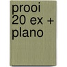 Prooi 20 ex + plano by Michael Crichton