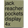 Jack Reacher pockets display 4x door Lee Child