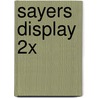 Sayers display 2x door D. Sayers