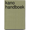 Kano handboek by Toon Fey