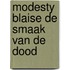 Modesty blaise de smaak van de dood