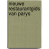Nieuwe restaurantgids van parys door Wynen