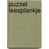 Puzzel leesplankje