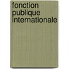 Fonction publique internationale by Langrod