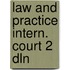 Law and practice intern. court 2 dln