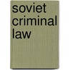 Soviet criminal law door Feldbrugge