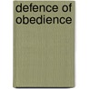 Defence of obedience door Yoram Dinstein