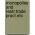 Monopolies and restr.trade pract.etc