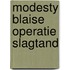 Modesty blaise operatie slagtand
