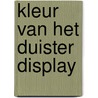 Kleur van het duister display door Franck Thilliez