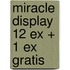 Miracle display 12 ex + 1 ex gratis