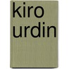Kiro Urdin door Gerard Xuriguera