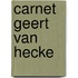 Carnet Geert van Hecke