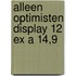 Alleen optimisten display 12 ex a 14,9