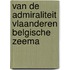 Van de admiraliteit vlaanderen belgische zeema