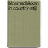 Bloemschikken in country-stijl