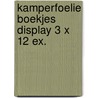 Kamperfoelie boekjes display 3 x 12 ex. door Zelm