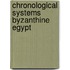 Chronological systems byzanthine egypt