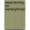 Waarneming en werkelykheid door Schober