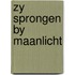 Zy sprongen by maanlicht