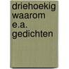 Driehoekig waarom e.a. gedichten by Cummings