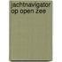 Jachtnavigator op open zee