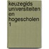 Keuzegids universiteiten en hogescholen 1