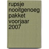 Rupsje NooitGenoeg pakket voorjaar 2007 door Eric Carle