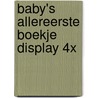 Baby's allereerste boekje display 4x door J. Lodge