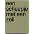 Een scheepje met een zeil
