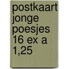 Postkaart jonge poesjes 16 ex a 1,25 door Jet Boeke