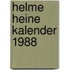 Helme heine kalender 1988 door Henri Heine
