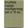 Knuffels rupsje nooitgenoeg set a 10 ex. door Carle