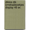 Dikkie dik omdraaiboekjes display 48 ex. door Jet Boeke
