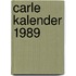 Carle kalender 1989