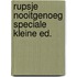 Rupsje nooitgenoeg speciale kleine ed.