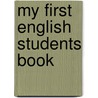 My first english students book by Capelle