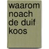 Waarom noach de duif koos
