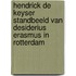 Hendrick de Keyser standbeeld van Desiderius Erasmus in Rotterdam