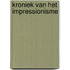 Kroniek van het impressionisme