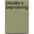 Claudia s beproeving