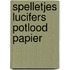 Spelletjes lucifers potlood papier
