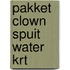 Pakket clown spuit water krt