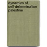 Dynamics of self-determination palestine by Waart