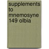 Supplements to mnemosyne 149 olbia by Vinogradov