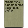 Ramak r sna paramahamsa psycholog. profile door Sil