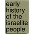 Early history of the israelite people