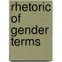 Rhetoric of gender terms
